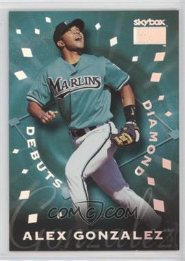 1999 Skybox Premium - Diamond Debuts #10 DD - Alex Gonzalez