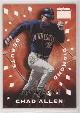 1999 Skybox Premium - Diamond Debuts #11 DD - Chad Allen