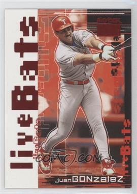 1999 Skybox Premium - Live Bats #1 LB - Juan Gonzalez