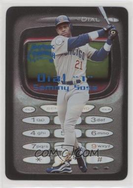 1999 Skybox Thunder - Dial "1" #9 [D] - Sammy Sosa