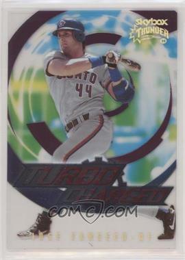 1999 Skybox Thunder - Turbo Charged #1 [TC] - Jose Canseco