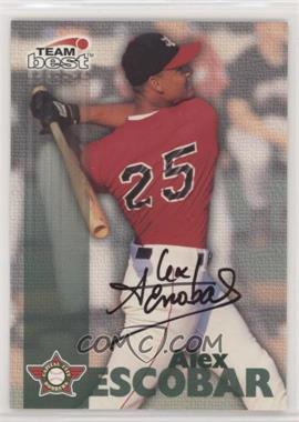 1999 Team Best - Autographs #_ALES - Alex Escobar