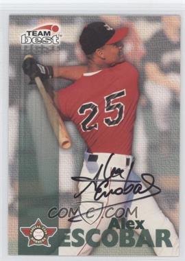 1999 Team Best - Autographs #_ALES - Alex Escobar