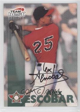 1999 Team Best - Autographs #_ALES - Alex Escobar