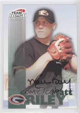 1999 Team Best - Autographs #_MARI - Matt Riley