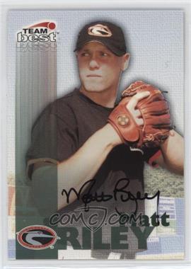 1999 Team Best - Autographs #_MARI - Matt Riley