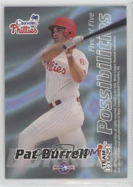 1999 Team Best - Possibilities #5 - Pat Burrell, Brad Penny