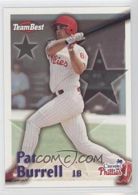 1999 Team Best - Salvino's Rookie Bammers #_PABU - Pat Burrell /10000