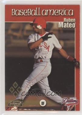 1999 Team Best Baseball America's Top Prospects - [Base] - Diamond Best Silver #63 - Ruben Mateo