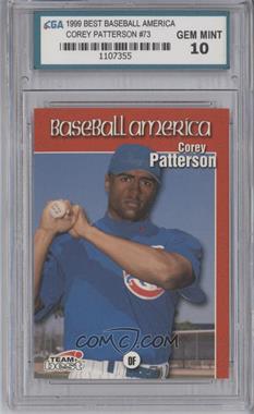 1999 Team Best Baseball America's Top Prospects - [Base] #73 - Corey Patterson