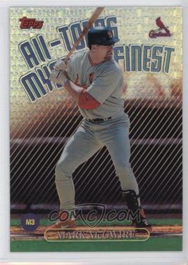 1999 Topps - All-Topps Mystery Finest - Refractor #M3 - Mark McGwire