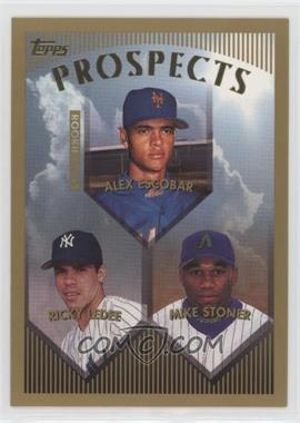1999 Topps - [Base] #206 - Prospects - Alex Escobar, Ricky Ledee, Mike Stoner [EX to NM]