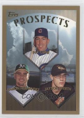 1999 Topps - [Base] #209 - Prospects - Pat Cline, Ramon Hernandez, Jayson Werth