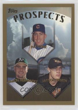 1999 Topps - [Base] #209 - Prospects - Pat Cline, Ramon Hernandez, Jayson Werth