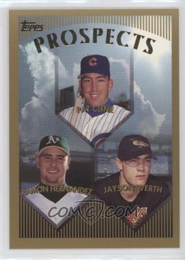 1999 Topps - [Base] #209 - Prospects - Pat Cline, Ramon Hernandez, Jayson Werth