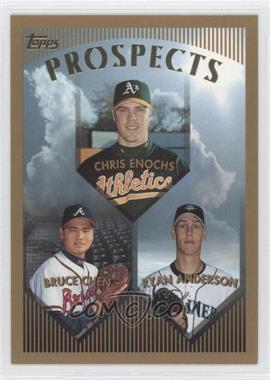 1999 Topps - [Base] #210 - Prospects - Chris Enochs, Bruce Chen, Ryan Anderson