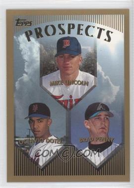 1999 Topps - [Base] #211 - Prospects - Mike Lincoln, Octavio Dotel, Brad Penny