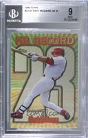 HR Record - Mark McGwire (Home Run #23) [BGS 9 MINT]