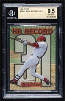 HR Record - Mark McGwire (Home Run #31) [BGS 9.5 GEM MINT]