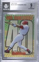 HR Record - Mark McGwire (Home Run #40) [BGS 9 MINT]