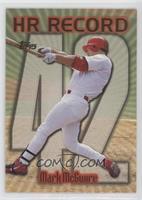 HR Record - Mark McGwire (Home Run #42)