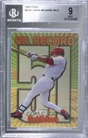 HR Record - Mark McGwire (Home Run #51) [BGS 9 MINT]