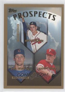 1999 Topps - [Base] #428 - Prospects - Micah Bowie, Phil Norton, Randy Wolf