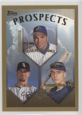 1999 Topps - [Base] #434 - Prospects - Jose Fernandez, Jeff Liefer, Chris Truby