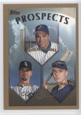 1999 Topps - [Base] #434 - Prospects - Jose Fernandez, Jeff Liefer, Chris Truby