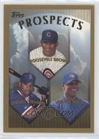 Prospects - Roosevelt Brown, Dernell Stenson, Vernon Wells