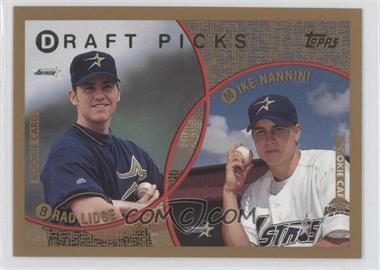 1999 Topps - [Base] #441 - Draft Picks - Brad Lidge, Mike Nannini