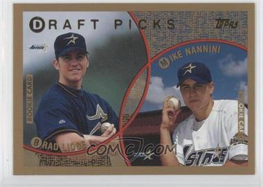 1999 Topps - [Base] #441 - Draft Picks - Brad Lidge, Mike Nannini