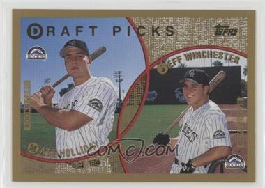 1999 Topps - [Base] #442 - Draft Picks - Matt Holliday, Jeff Winchester