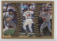 All-Topps - Andres Galarraga, Mark McGwire, Jeff Bagwell