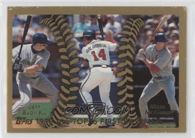 1999 Topps - [Base] #450 - All-Topps - Andres Galarraga, Mark McGwire, Jeff Bagwell [EX to NM]