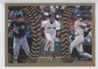 All-Topps - Alex Rodriguez, Nomar Garciaparra, Derek Jeter