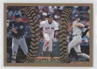 All-Topps - Alex Rodriguez, Nomar Garciaparra, Derek Jeter