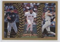 All-Topps - Alex Rodriguez, Nomar Garciaparra, Derek Jeter