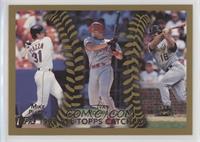 All-Topps - Mike Piazza, Ivan Rodriguez, Jason Kendall