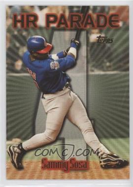 1999 Topps - [Base] #461.4 - HR Parade - Sammy Sosa (Home Run #4)