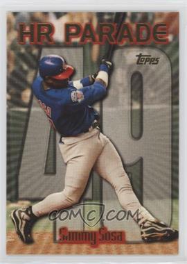 1999 Topps - [Base] #461.49 - HR Parade - Sammy Sosa (Home Run #49)