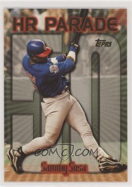 1999 Topps - [Base] #461.50 - HR Parade - Sammy Sosa (Home Run #50)