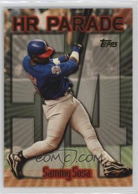 1999 Topps - [Base] #461.54 - HR Parade - Sammy Sosa (Home Run #54)