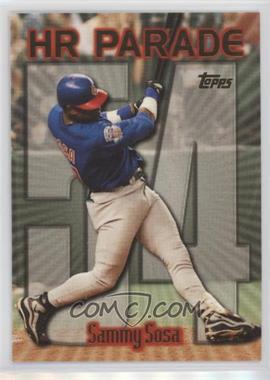 1999 Topps - [Base] #461.54 - HR Parade - Sammy Sosa (Home Run #54)