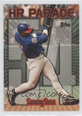 1999 Topps - [Base] #461.54 - HR Parade - Sammy Sosa (Home Run #54)