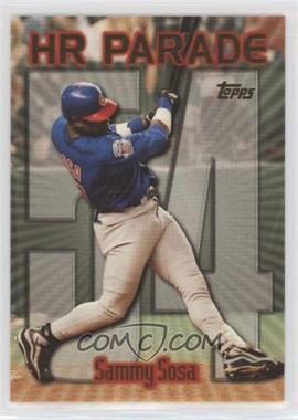 1999 Topps - [Base] #461.54 - HR Parade - Sammy Sosa (Home Run #54)