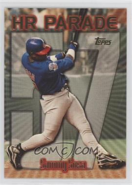1999 Topps - [Base] #461.57 - HR Parade - Sammy Sosa (Home Run #57)