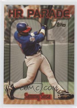 1999 Topps - [Base] #461.61 - HR Parade - Sammy Sosa (Home Run #61)