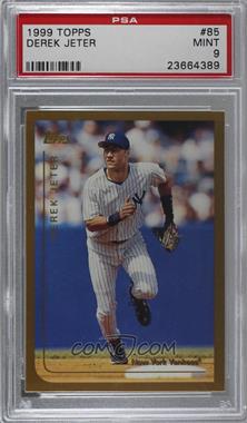 1999 Topps - [Base] #85 - Derek Jeter [PSA 9 MINT]