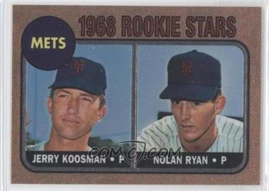 1999 Topps - Nolan Ryan Reprints - Finest #1 - Jerry Koosman, Nolan Ryan (1968 Topps)
